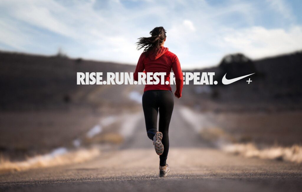 Rise, Run, Rest, Repeat by Nike